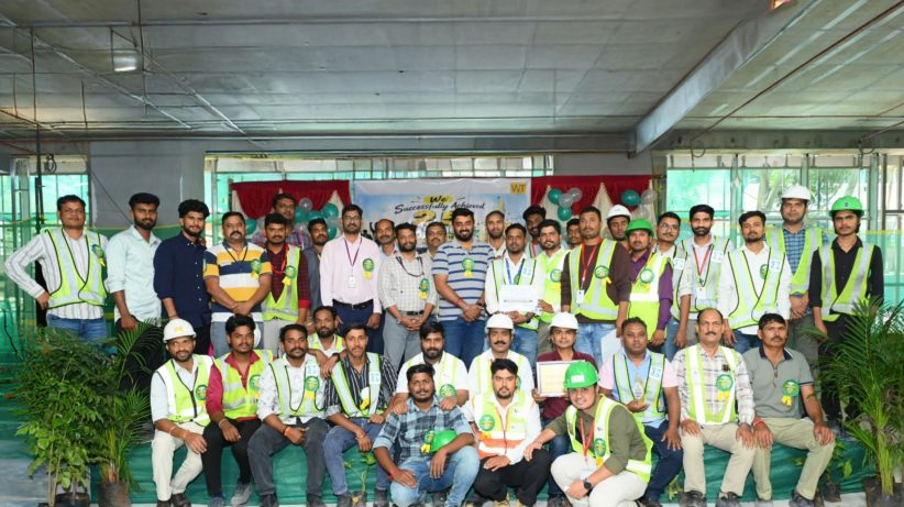 Celebrating 2.5 Million Safe Man Hours Achieved at a Key Project in Bengaluru